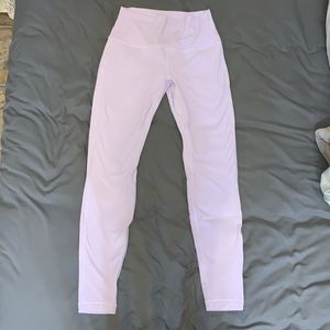 Light purple/lavender lululemon leggings
